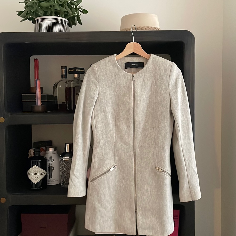 Zara formal coat size S